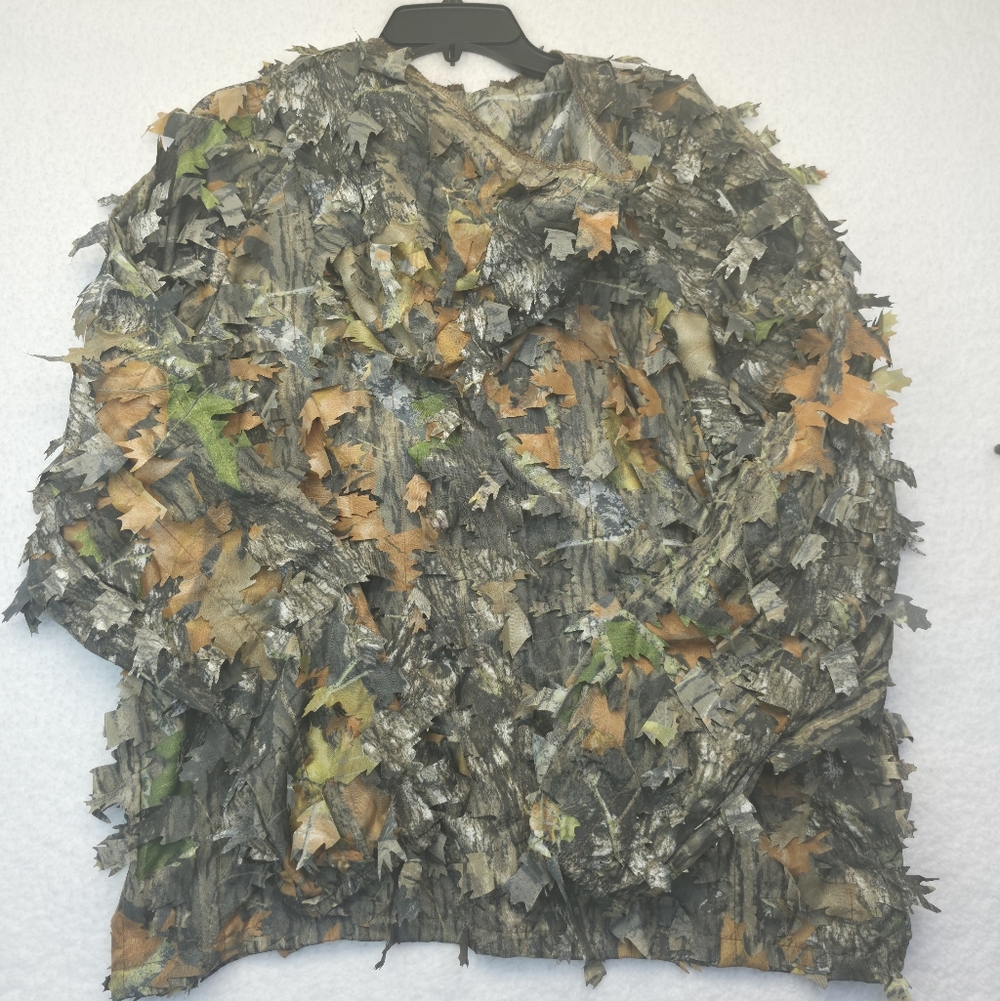 RedHead Leafy Camo Ghillie Jacket Hoodie Size S/M - Picture 4 of 9